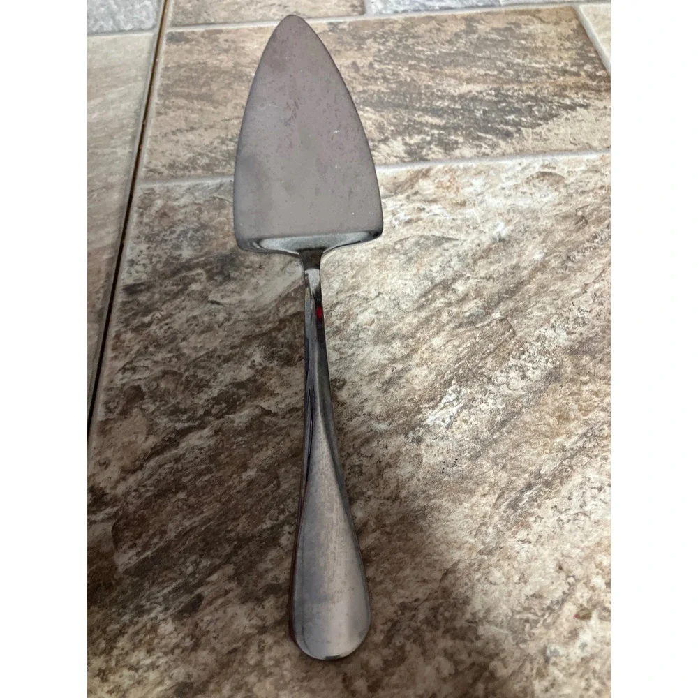 Cambridge Silversmiths Stainless Steel Pie Cake Server Silver Polished 10.5 Inch